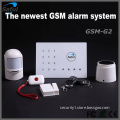 SMS data transmission Android/ IOS APP remote control intelligent  wireless home burglar alarm security system manual